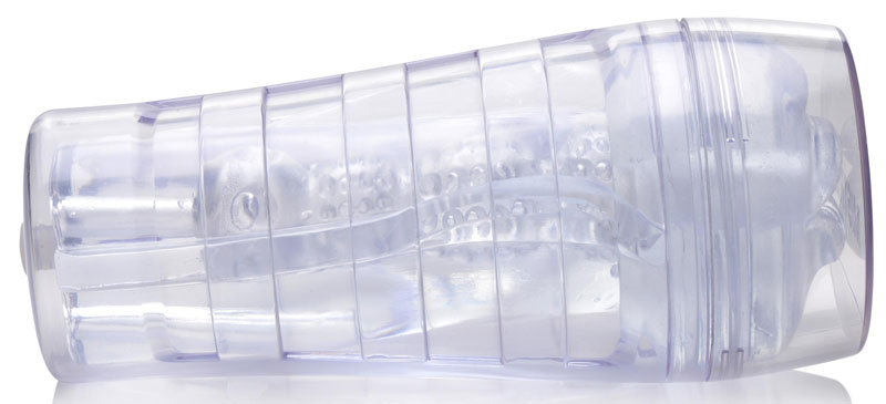 Mistress Courtney Diamond Deluxe Mouth Stroker - Clear - Image 5