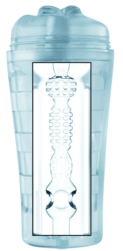 Mistress Courtney Diamond Deluxe Mouth Stroker - Clear - Image 4