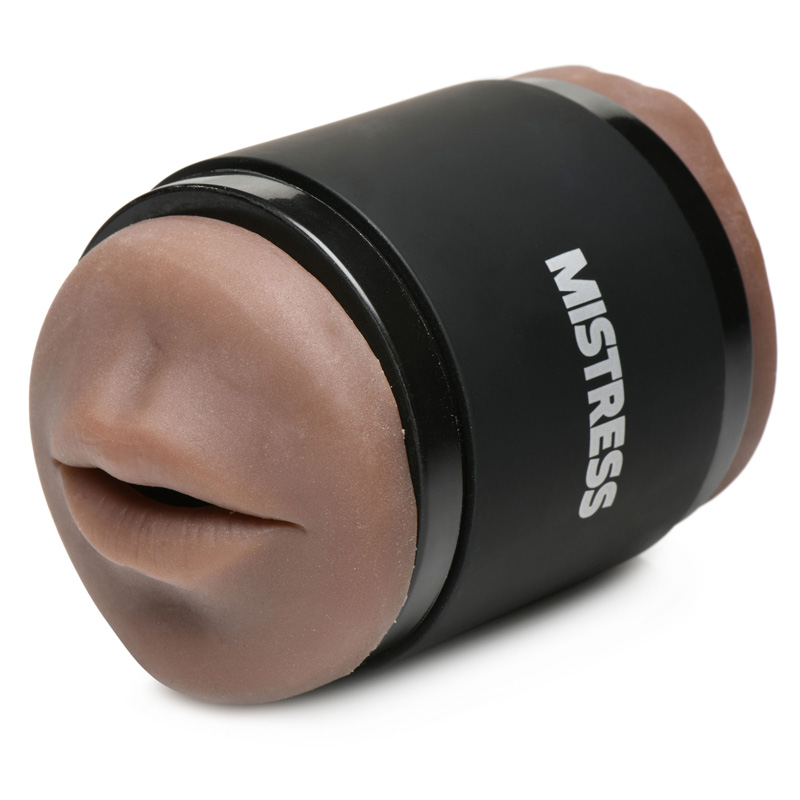 Double Shot Ass and Mouth Stroker - Dark - Image 2