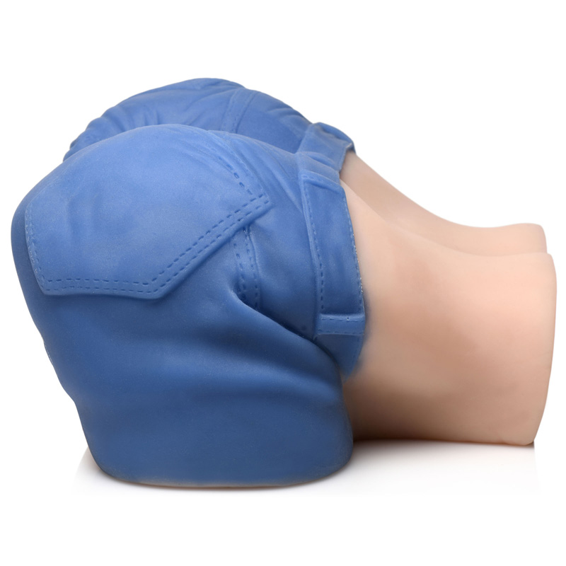 Holly Denim Shorts Pussy and Ass Masturbator - Image 4