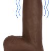 Jock Dark Vibrating Dildo with Balls - 6 Inch