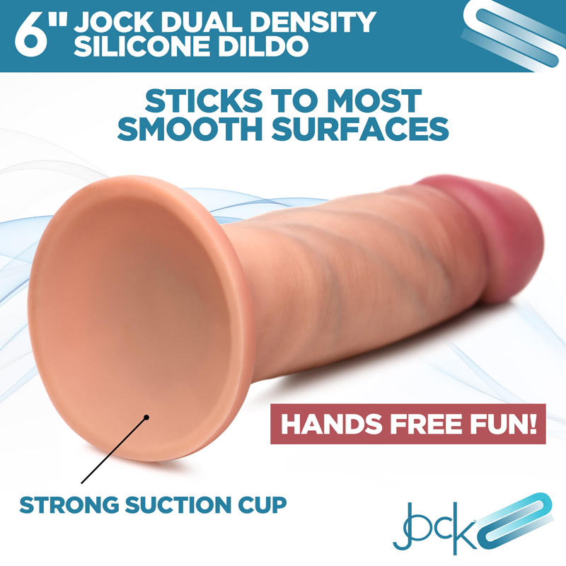 Ultra Realistic Dual Density Silicone Dildo - 6 Inch - Image 3