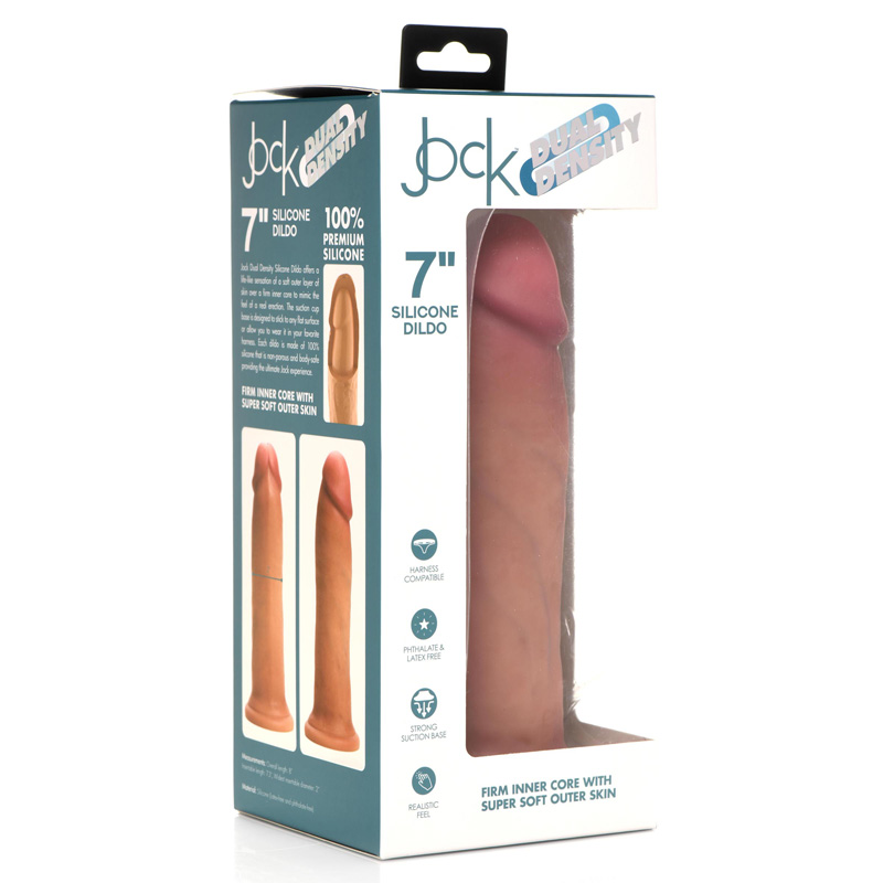 Ultra Realistic Dual Density Silicone Dildo - 7 Inch - Image 7
