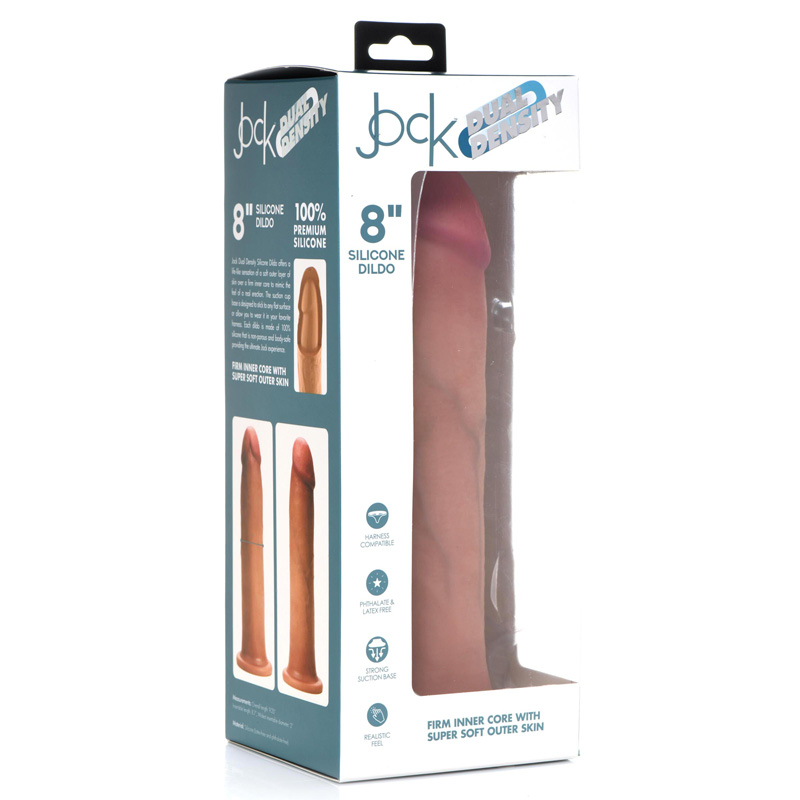 Ultra Realistic Dual Density Silicone Dildo - 8 Inch - Image 7