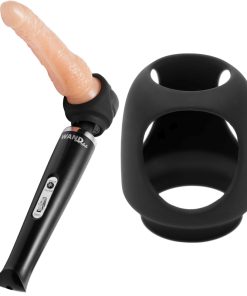 Strap Cap Wand Harness for Dildos