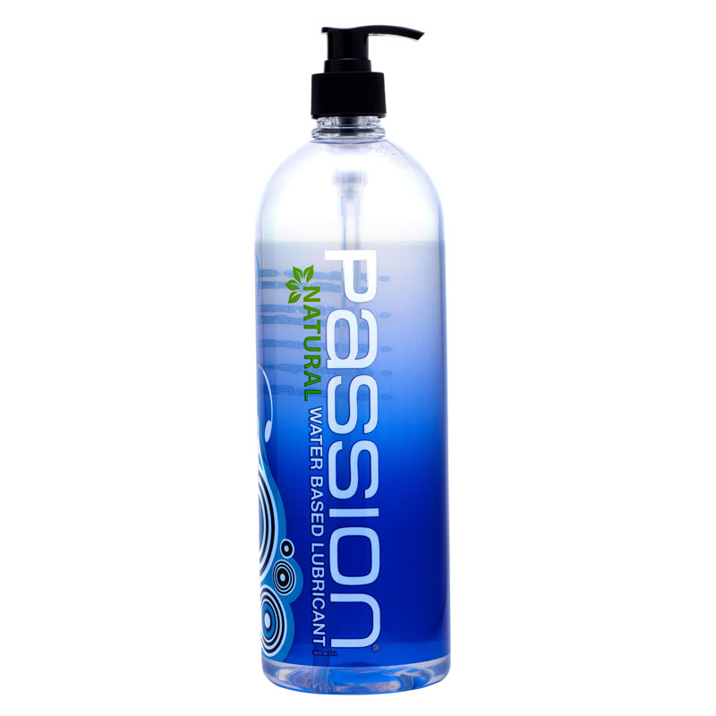 Passion Natural Water-Based Lubricant - 34 oz - Image 7