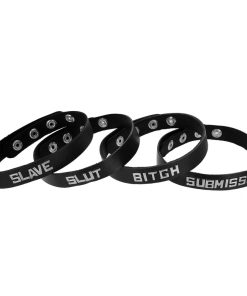 Leather ID Collars- Slut