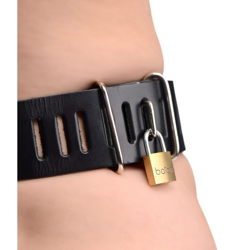 Strict Leather Female Chastity Belt - Image 3