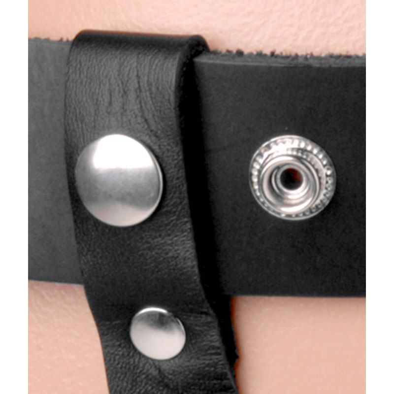 The Strict Leather Premium Leather Strap-On Harness - Image 3