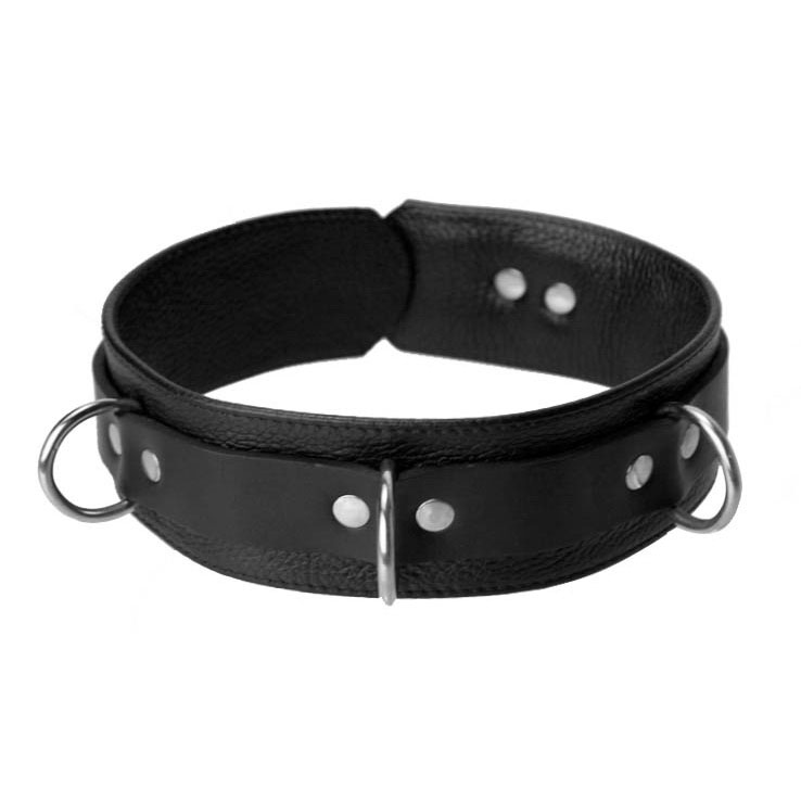 Strict Leather Deluxe Locking Collar - Image 3
