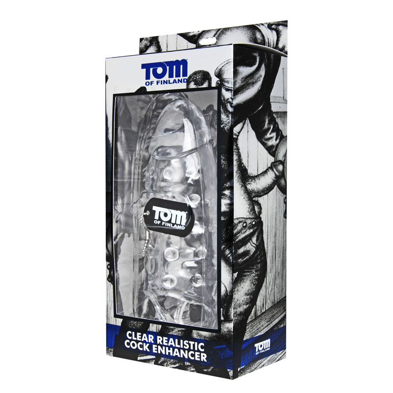 Tom of Finland Clear Realistic Cock Enhancer - Image 4