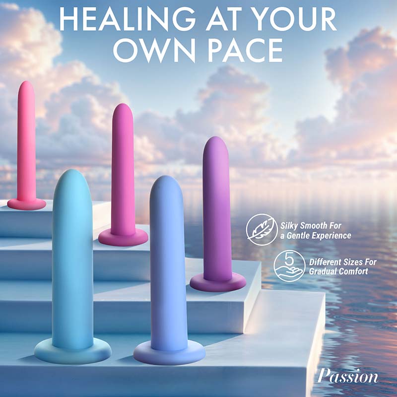 Silicone Pelvic Kegel Exerciser Set - Image 2