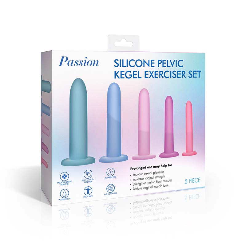 Silicone Pelvic Kegel Exerciser Set - Image 6