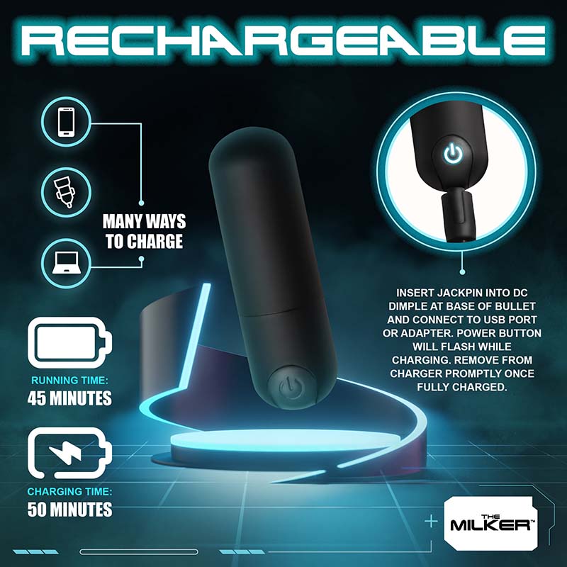 The Milker Stamina with Automatic Stroking, Suction and Vibration - Image 9