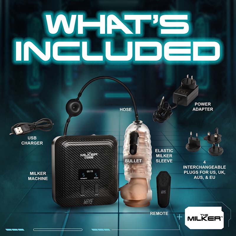 The Milker Stamina with Automatic Stroking, Suction and Vibration - Image 10