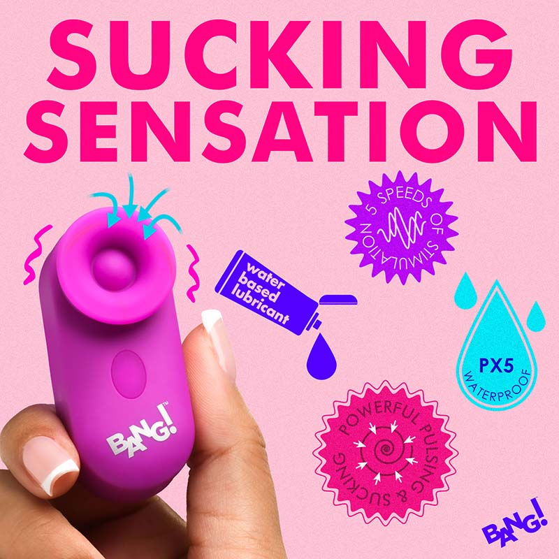 Mini Clitoral Stimulator - Purple - Image 3