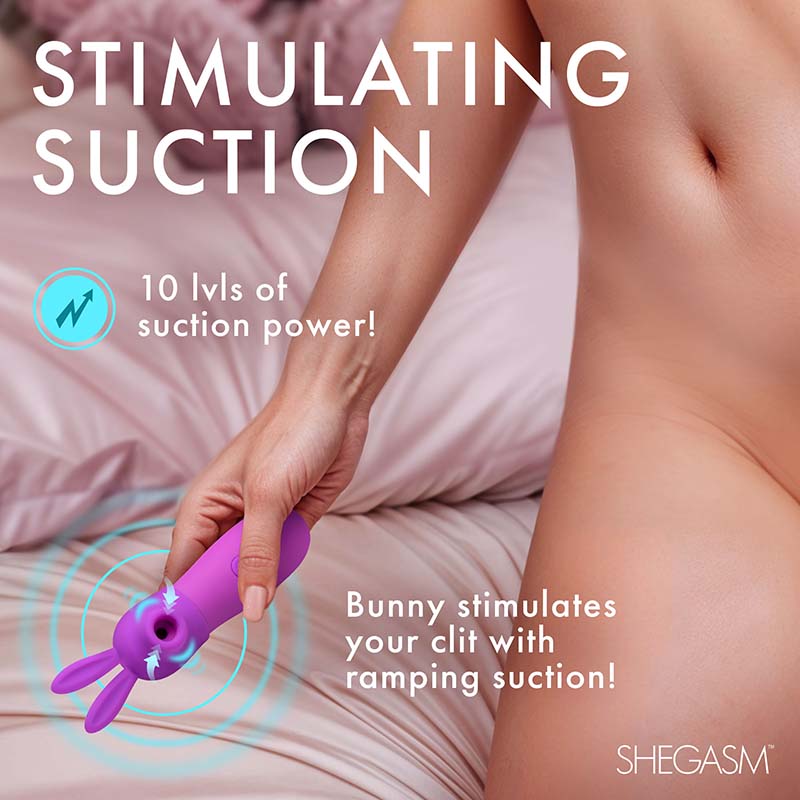 Bunny Sidekick Suction Clit Stimulator - Image 2