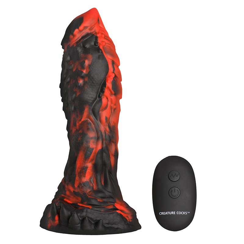 Inferno Cock Vibrating Silicone Dildo - Image 6