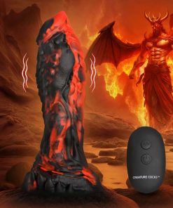 Inferno Cock Vibrating Silicone Dildo