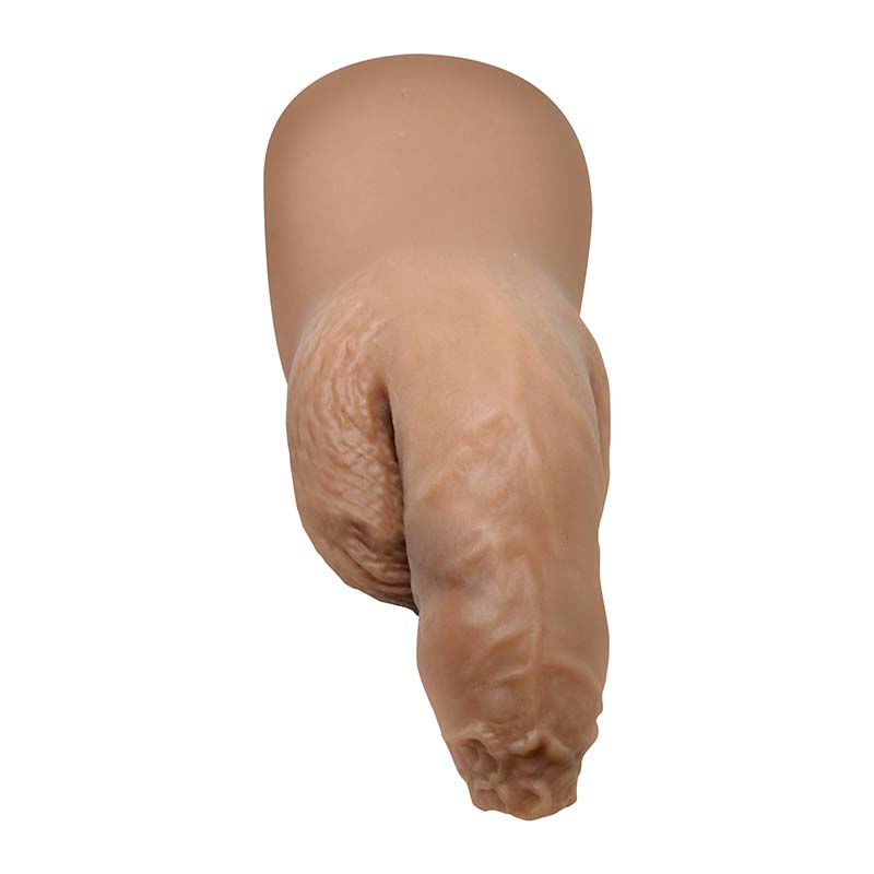 5.1" Uncut Silicone Packer Dildo - Medium - Image 5