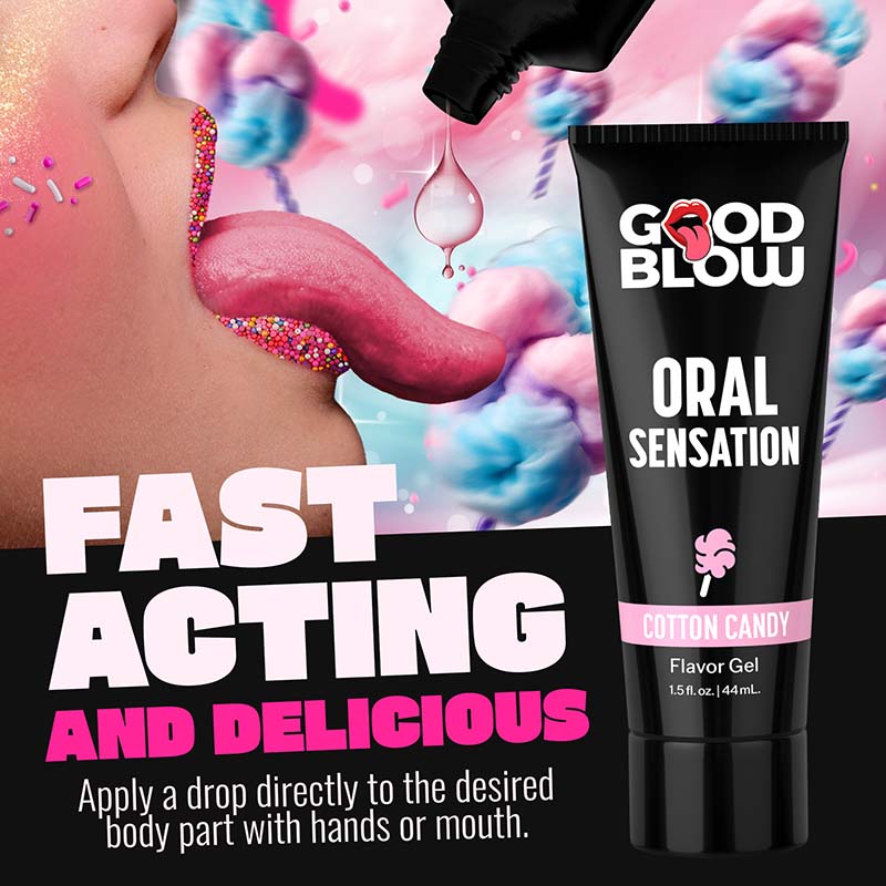 Oral Sensation Gel - Cotton Candy - Image 5