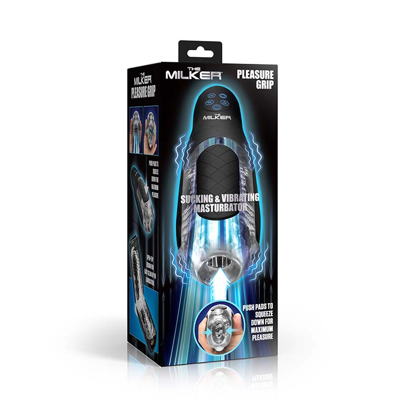 Pleasure Grip Sucking & Vibrating Masturbator - Image 7