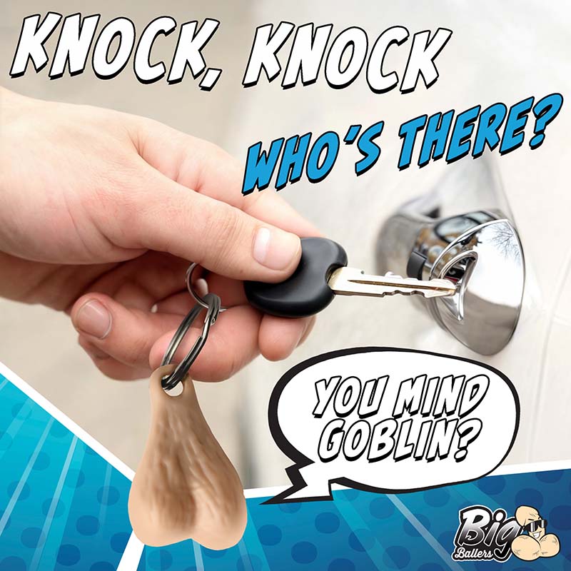 Big Ballers Keychain - Light - Image 3