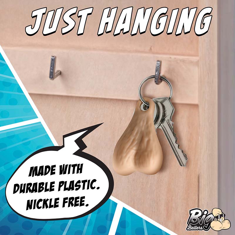 Big Ballers Keychain - Light - Image 4