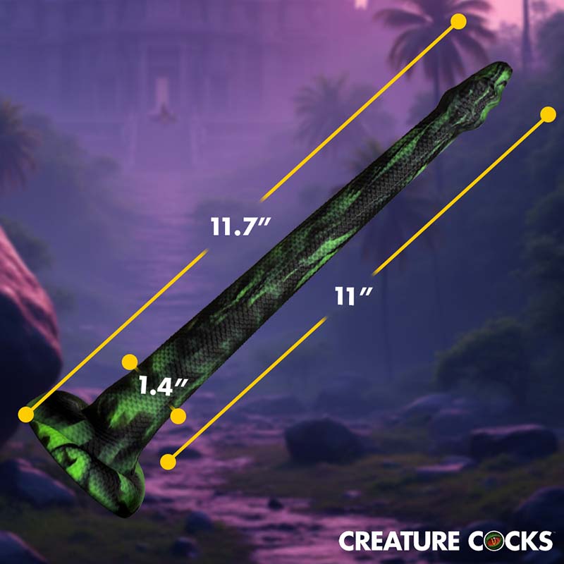 Spitting Serpent Silicone Enema Snake - Image 5