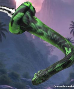 Spitting Serpent Silicone Enema Snake