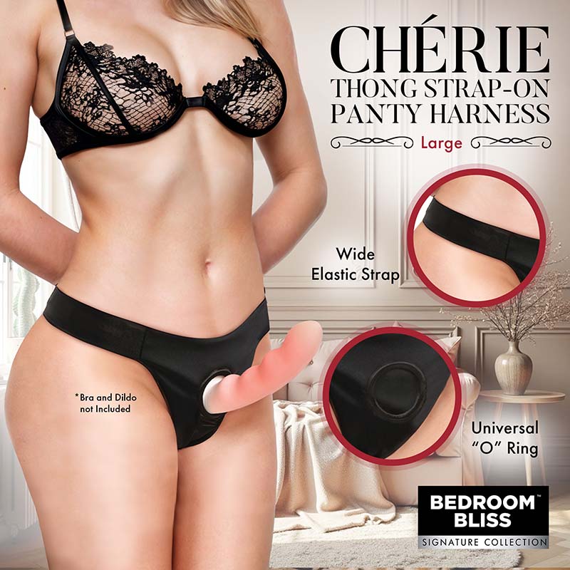Cherie Thong Strap-On Panty Harness - Large - Image 2