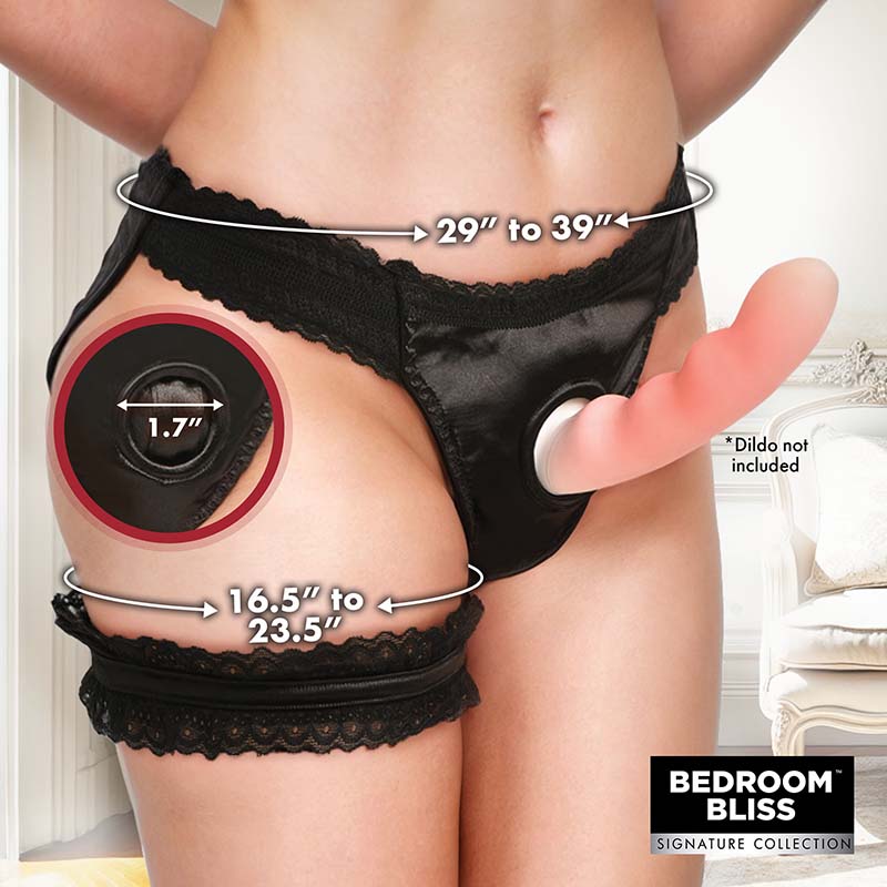 Jolie Strap-On Panty Harness & Garter - Small - Image 4