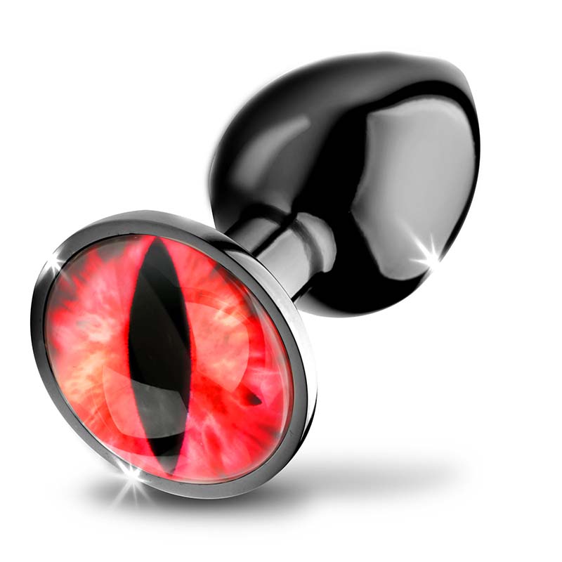Sinister Eye Red Eye Metal Butt Plug - Small - Image 4