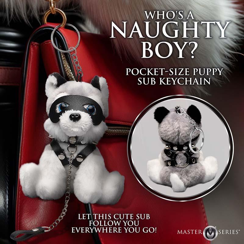 Max the Fetish Pup Keychain - Image 2