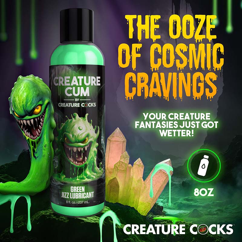 Creature Cum Green Jizz Lubricant - 8oz - Image 2