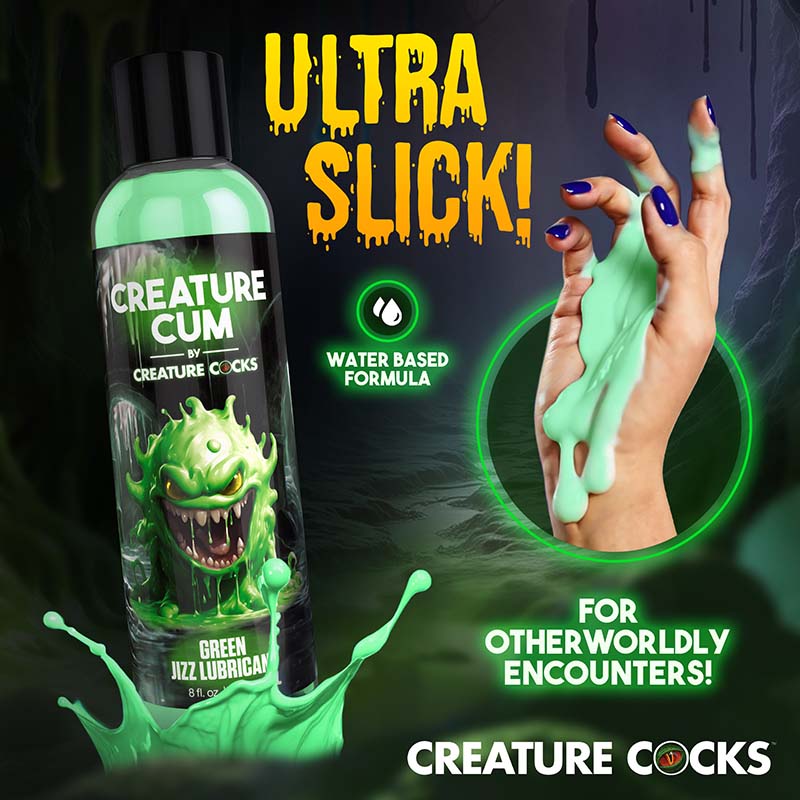 Creature Cum Green Jizz Lubricant - 8oz - Image 3