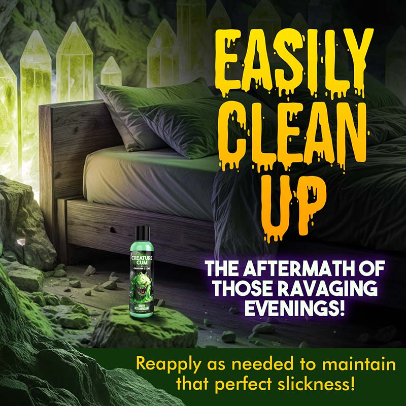 Creature Cum Green Jizz Lubricant - 8oz - Image 4