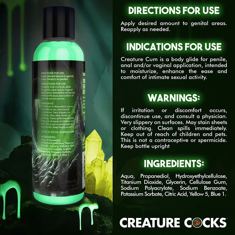 Creature Cum Green Jizz Lubricant - 8oz - Image 6