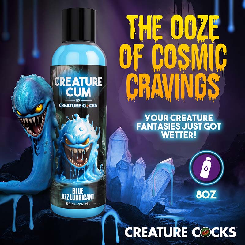 Creature Cum Blue Jizz Lubricant - 8oz - Image 2