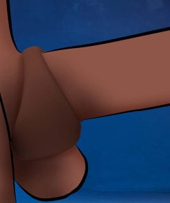 JOCK Silicone Cock & Ball Ring - Dark