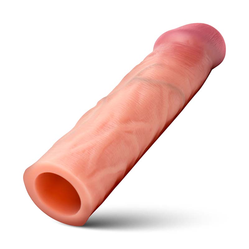 Enhancers 1.5" Silicone Penis Extension Sleeve - Light - Image 5