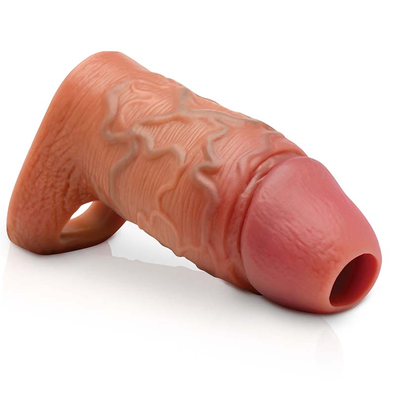Enhancers Silicone Penis Extension Sleeve - Medium - Image 5
