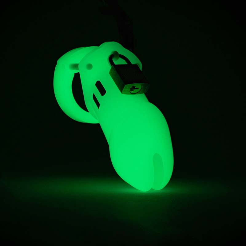 Glow-In-The-Dark Male Chastity Device